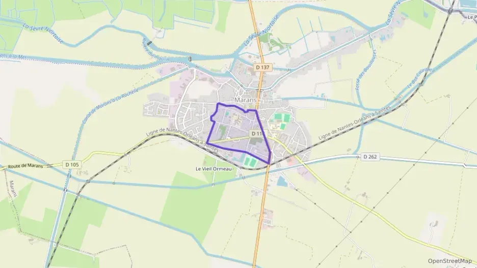 Maison 99 m² quatre pièces à vendre à Marans