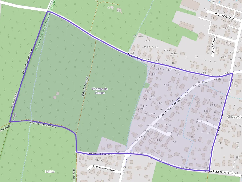 Maison 89 m² quatre pièces à vendre à Le Teich