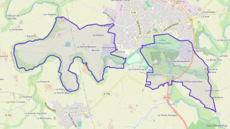 Maison 134 m² quatre pièces à vendre à Beaupréau-en-Mauges