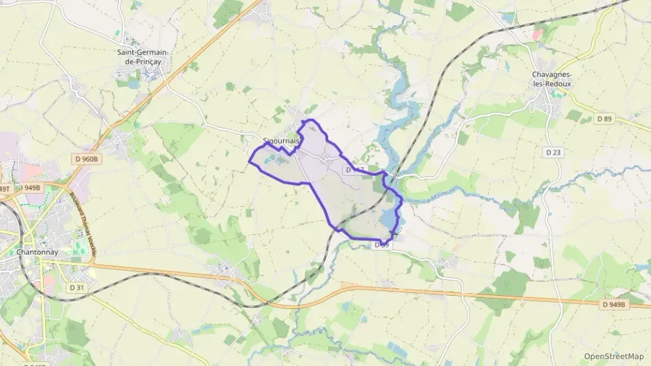 Maison 87 m² quatre pièces à vendre à Sigournais Maison 87 m² quatre pièces à vendre à Sigournais