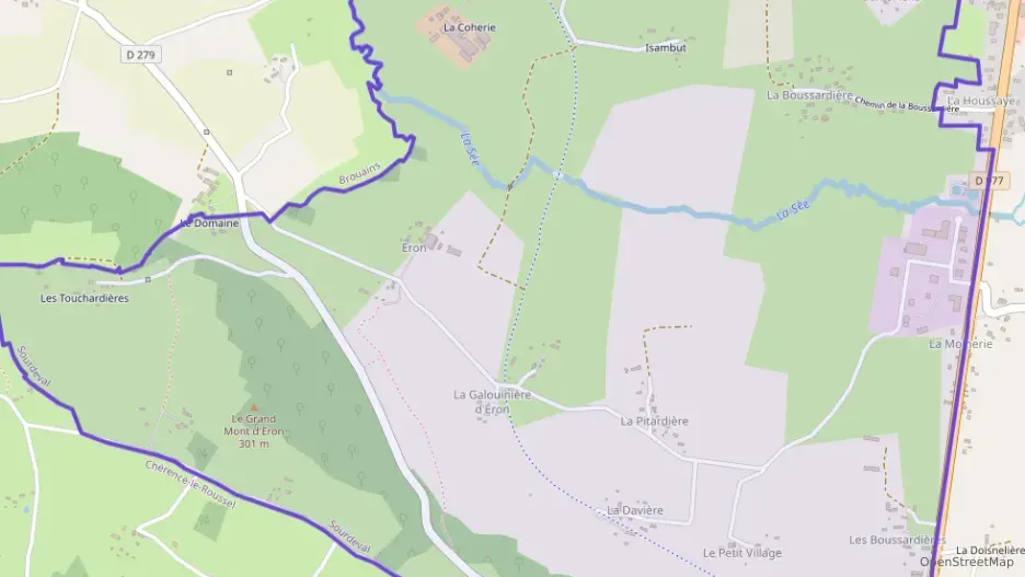 Maison 80 m² quatre pièces à vendre à Sourdeval