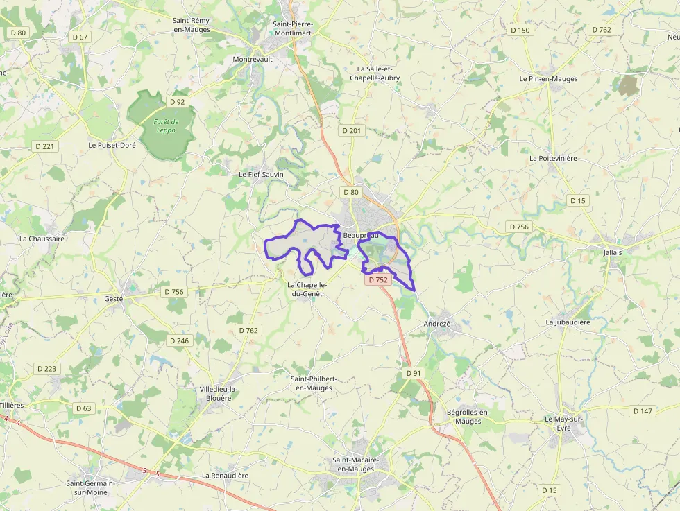 Maison 89 m² 5 pièces à vendre à Beaupréau-en-Mauges