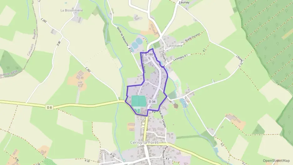 Maison 128 m² sept pièces à vendre à Cerisy-la-Forêt