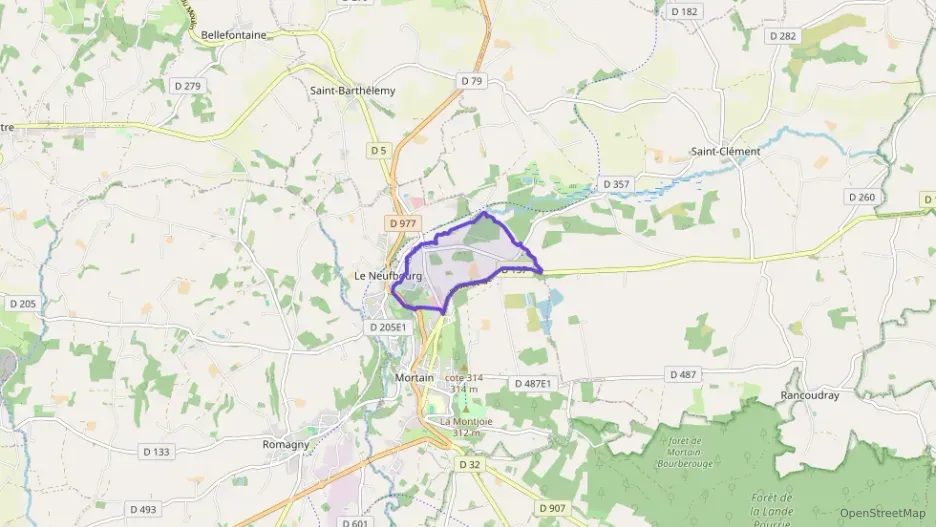 Maison 57 m² deux pieces à vendre à Mortain-Bocage