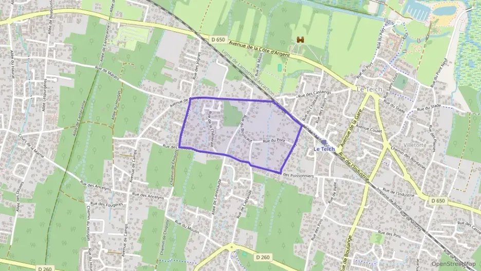 Maison 120 m² quatre pièces à vendre à Le Teich Maison 120 m² quatre pièces à vendre à Le Teich