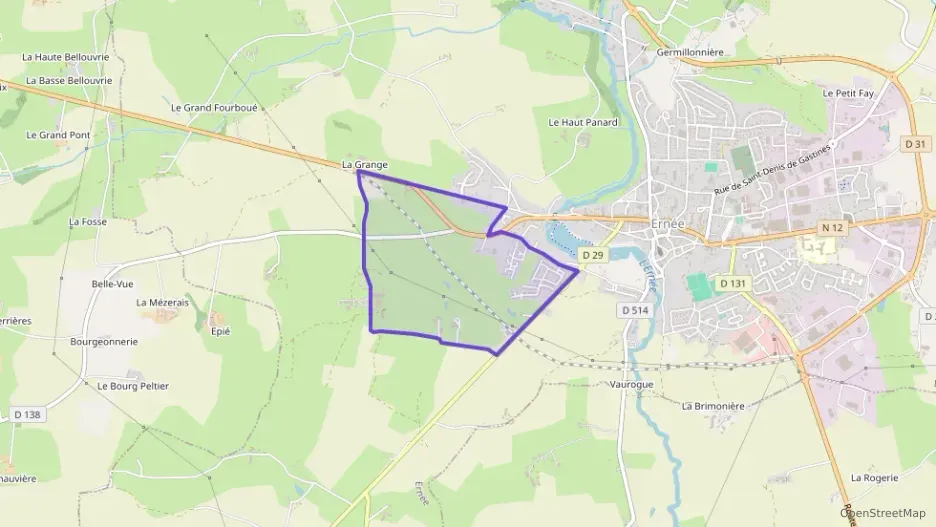 Maison 97 m² cinq pièces à vendre à Ernée