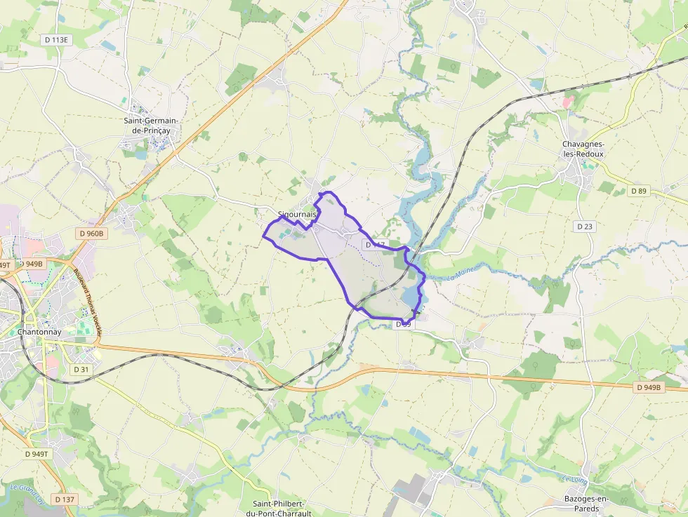 Maison 96 m² trois pièces à vendre à Sigournais