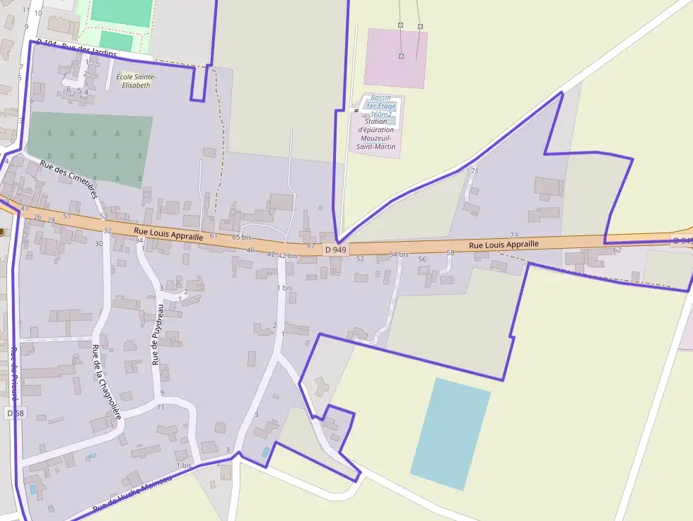 Maison 62 m² deux pieces à vendre à Mouzeuil-Saint-Martin