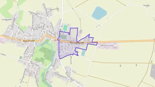 Maison 62 m² deux pieces à vendre à Mouzeuil-Saint-Martin