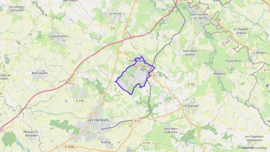 Maison 88 m² quatre pièces à vendre à Chanverrie Maison 88 m² quatre pièces à vendre à Chanverrie