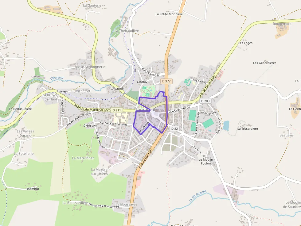 Maison 70 m² quatre pièces à vendre à Sourdeval