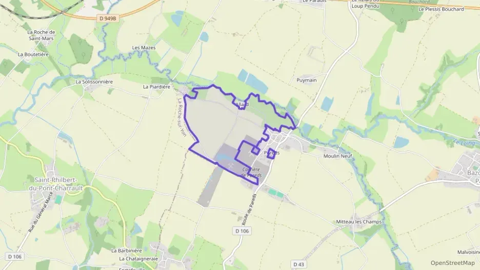 Maison 84 m² quatre pièces à vendre à La Jaudonnière