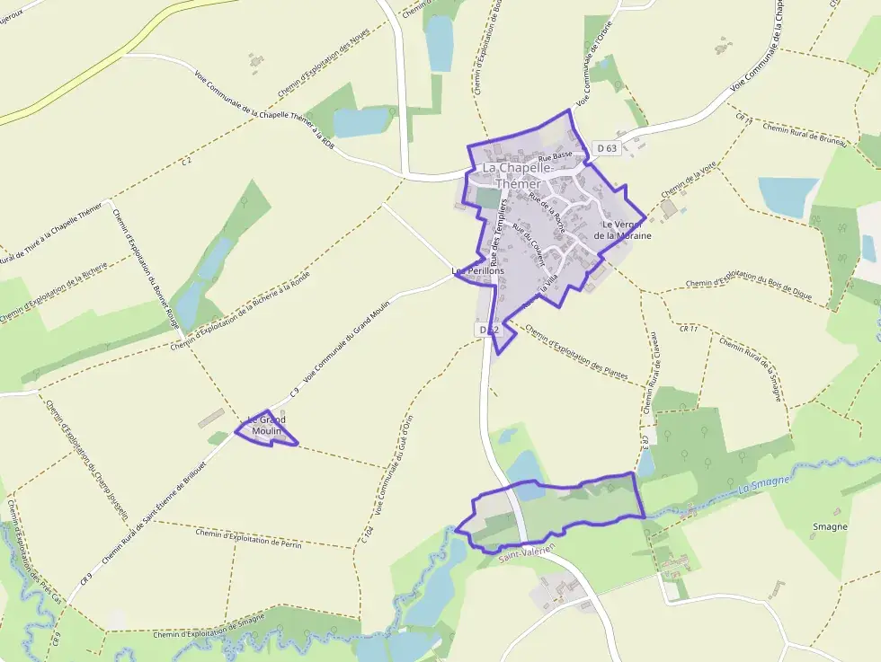 Maison 40 m² deux pieces à vendre à La Chapelle-Thémer