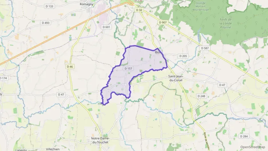 Maison 78 m² quatre pièces à vendre à Mortain-Bocage Maison 78 m² quatre pièces à vendre à Mortain-Bocage