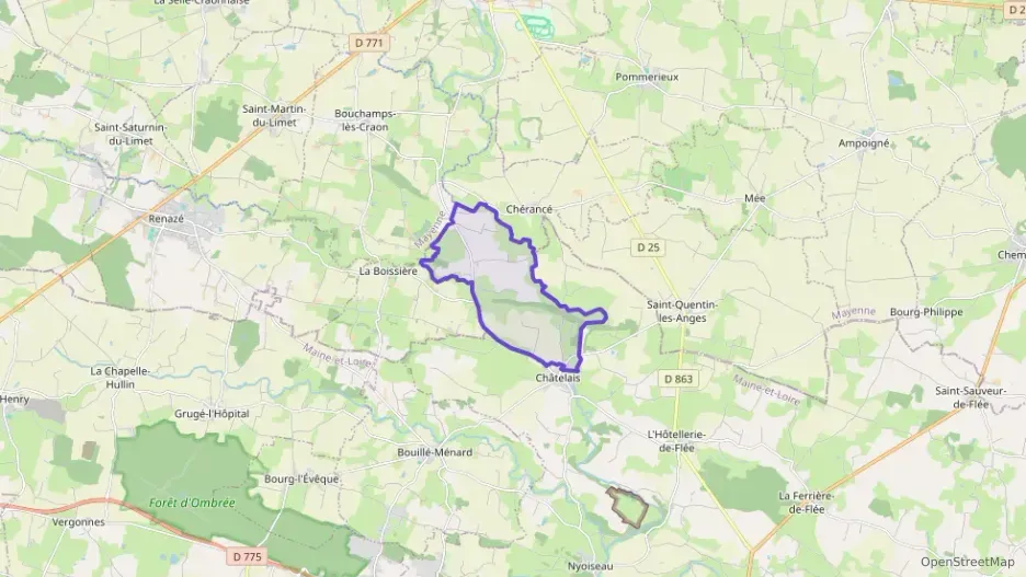 Maison 77 m² deux pieces à vendre à Segré-en-Anjou Bleu