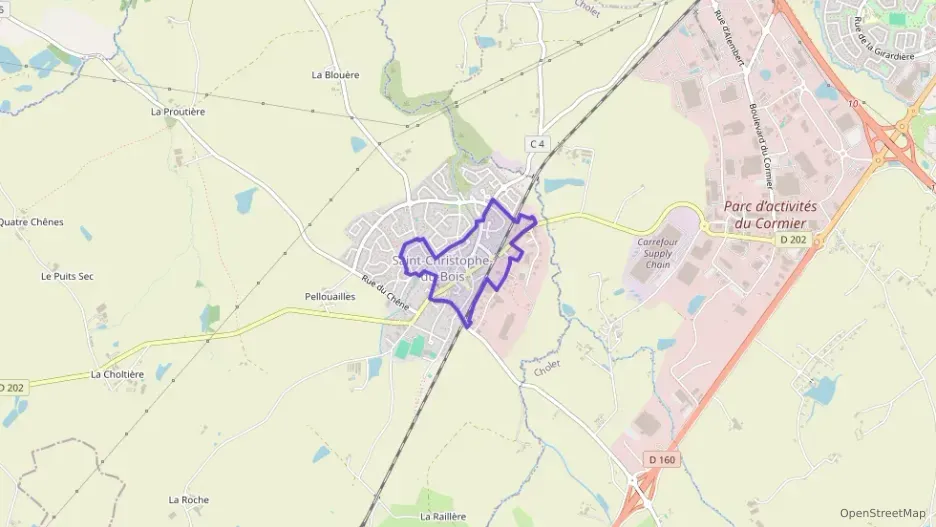 Maison 46 m² deux pieces à vendre à Saint-Christophe-du-Bois