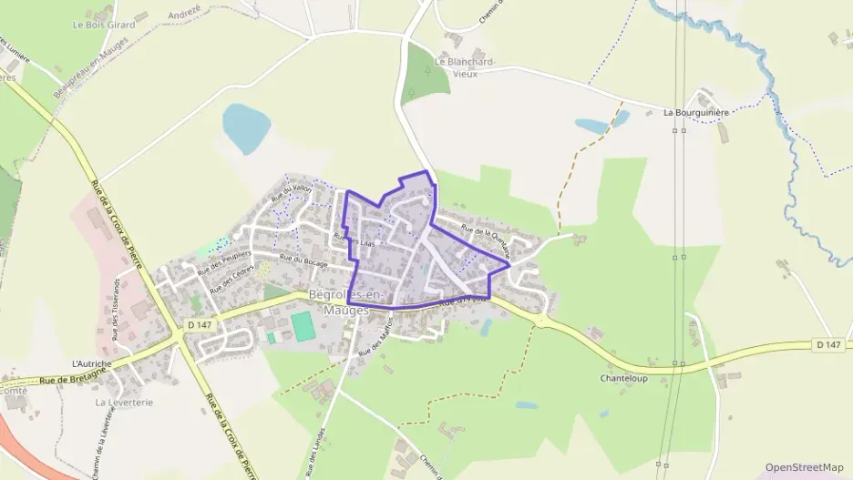 Maison 94 m² cinq pièces à vendre à Bégrolles-en-Mauges Maison 94 m² cinq pièces à vendre à Bégrolles-en-Mauges