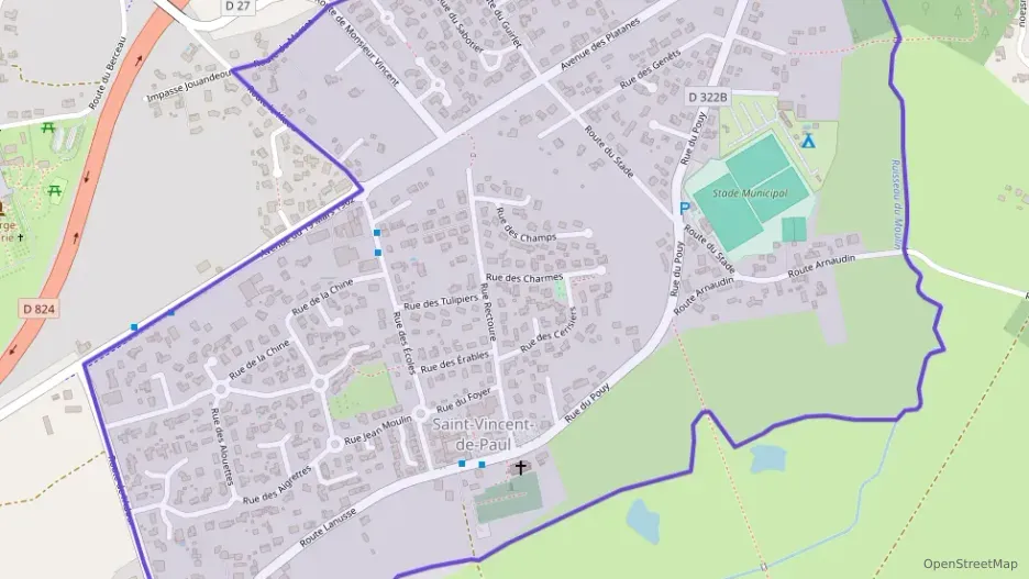 Maison 102 m² quatre pièces à vendre à Saint-Vincent-de-Paul