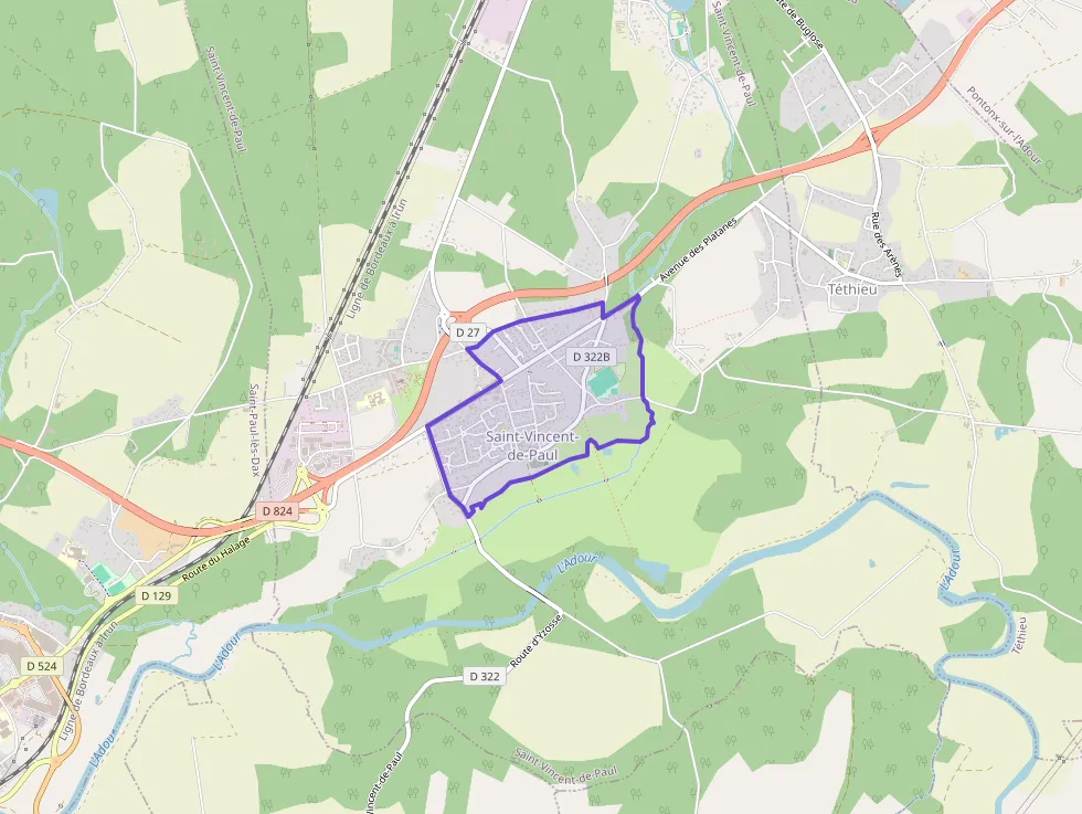 Maison 102 m² quatre pièces à vendre à Saint-Vincent-de-Paul