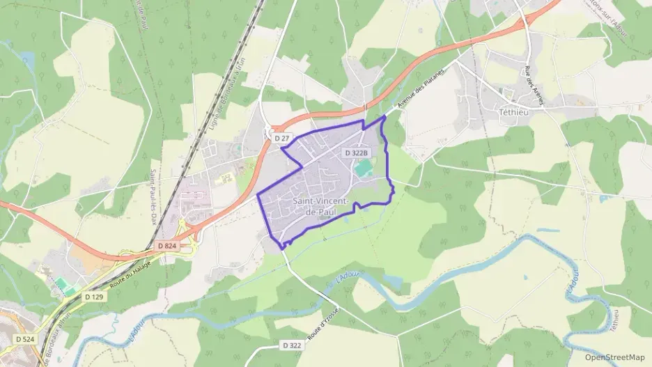 Maison 102 m² quatre pièces à vendre à Saint-Vincent-de-Paul