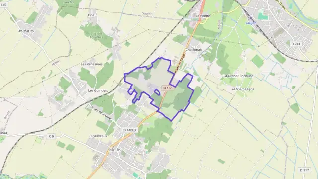 Maison 95 m² quatre pièces à vendre à Médis