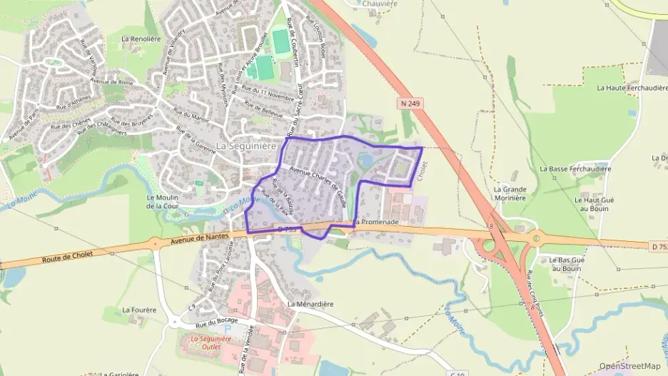 Maison 86 m² quatre pièces à vendre à La Séguinière