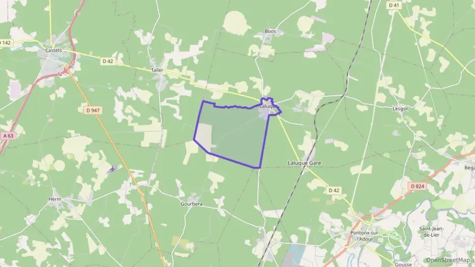 Maison 90 m² quatre pièces à vendre à Laluque