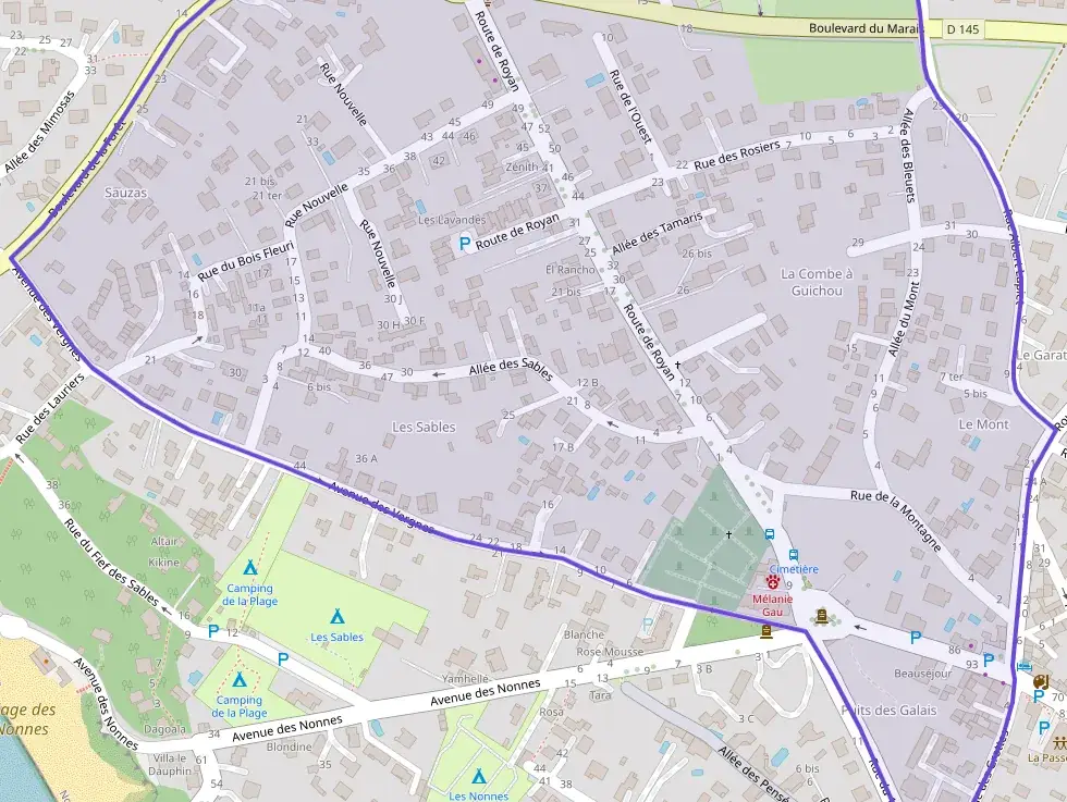 Maison 60 m² trois pièces à vendre à Meschers-sur-Gironde