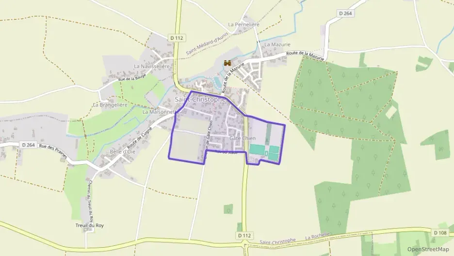 Maison 82 m² trois pièces à vendre à Saint-Christophe Maison 82 m² trois pièces à vendre à Saint-Christophe