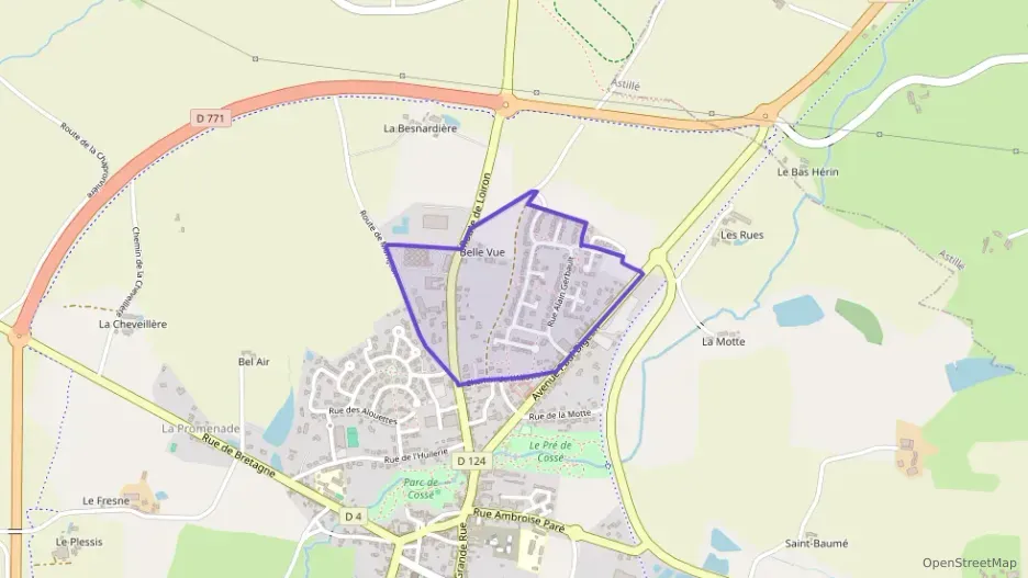 Maison 99 m² cinq pièces à vendre à Cossé-le-Vivien