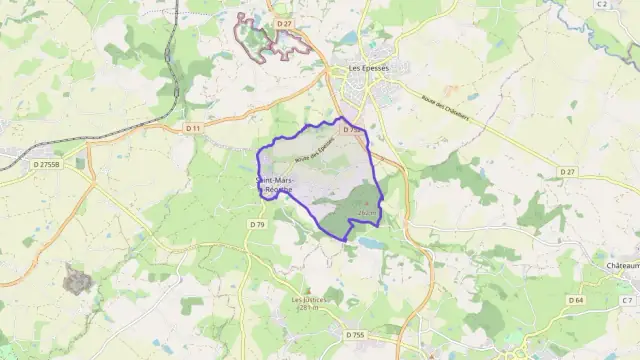 Maison 70 m² trois pièces à vendre à Saint-Mars-la-Réorthe