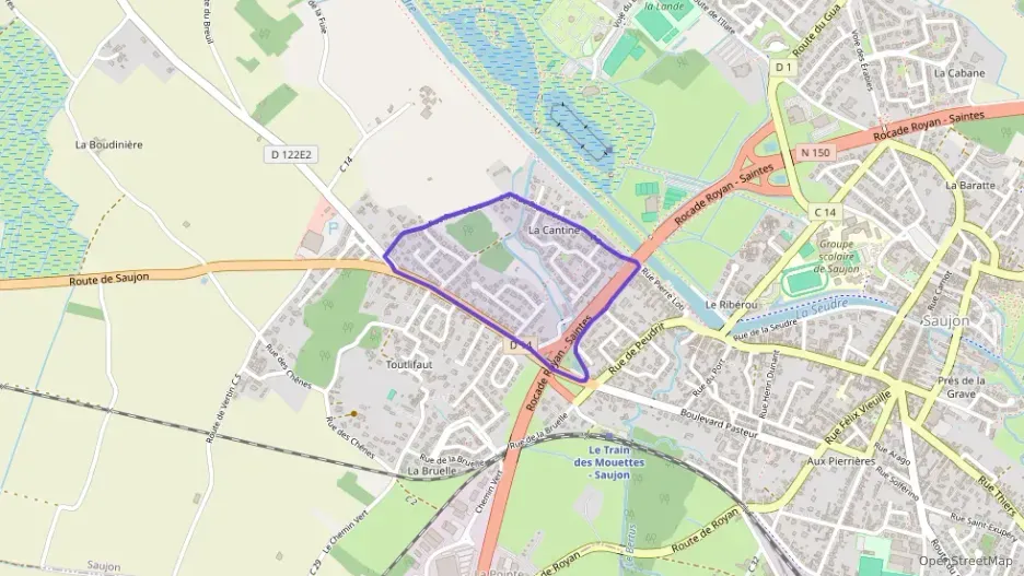 Maison 98 m² quatre pièces à vendre à Saujon