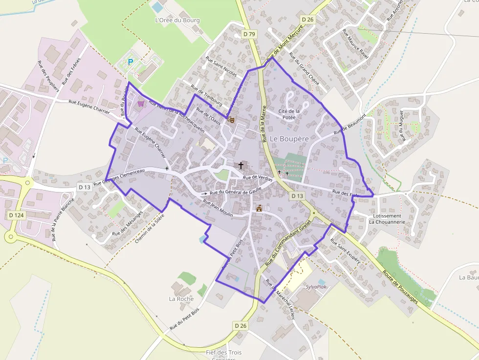 Maison 92 m² quatre pièces à vendre à Le Boupère