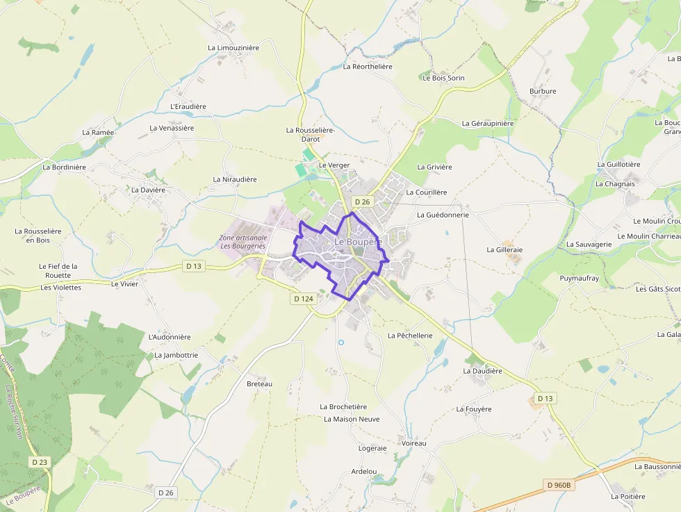 Maison 92 m² quatre pièces à vendre à Le Boupère