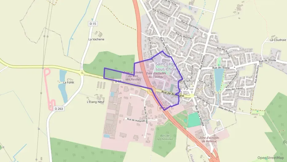 Maison 88 m² cinq pièces à vendre à Saint-Léger-sous-Cholet Maison 88 m² cinq pièces à vendre à Saint-Léger-sous-Cholet