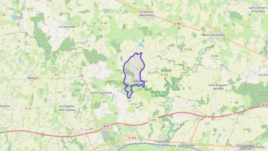 Maison 86 m² quatre pièces à vendre à Val-d`Erdre-Auxence