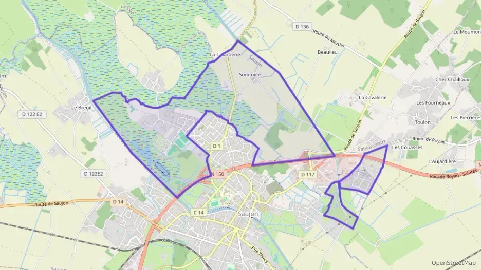 Maison 110 m² quatre pièces à vendre à Saujon