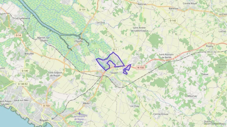 Maison 110 m² quatre pièces à vendre à Saujon