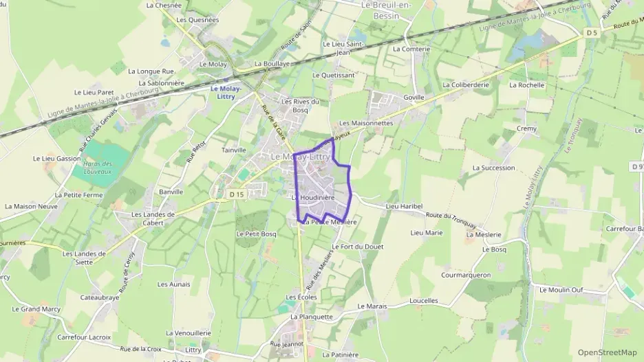 Maison 53 m² quatre pièces à vendre à Le Molay-Littry