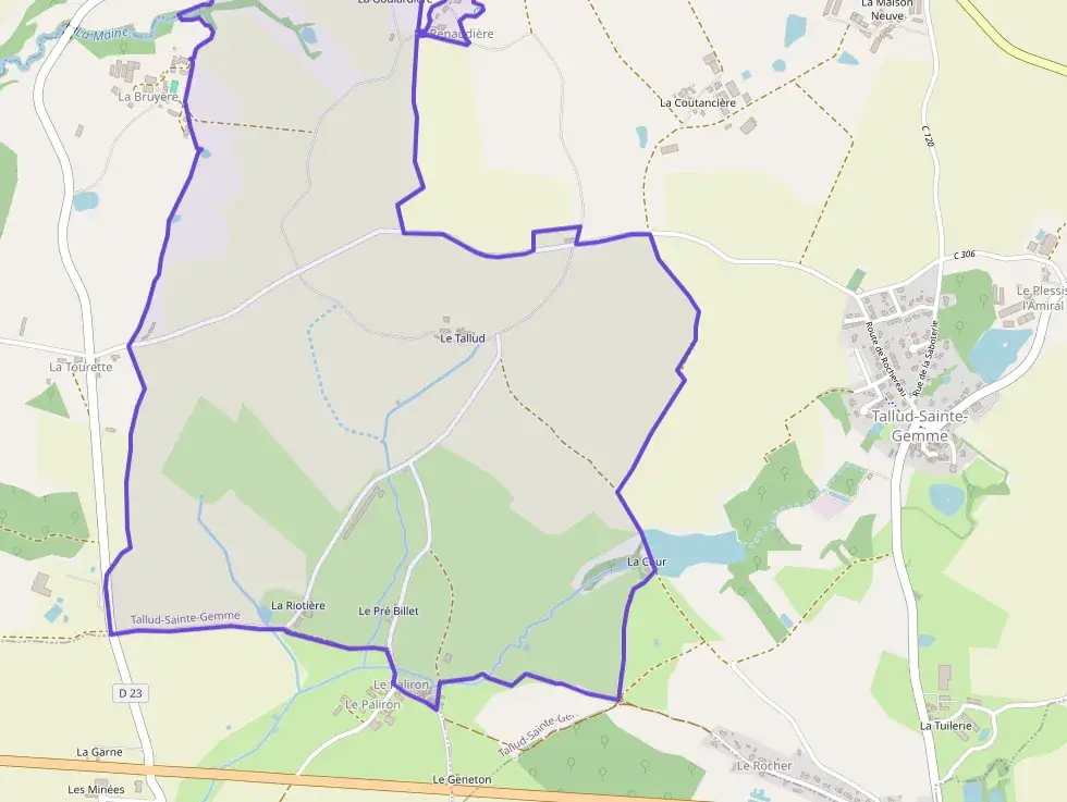 Maison 122 m² quatre pièces à vendre à Tallud-Sainte-Gemme