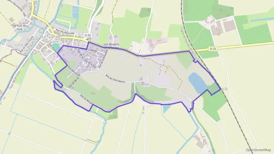 Maison 85 m² quatre pièces à vendre à Le Gué-de-Velluire