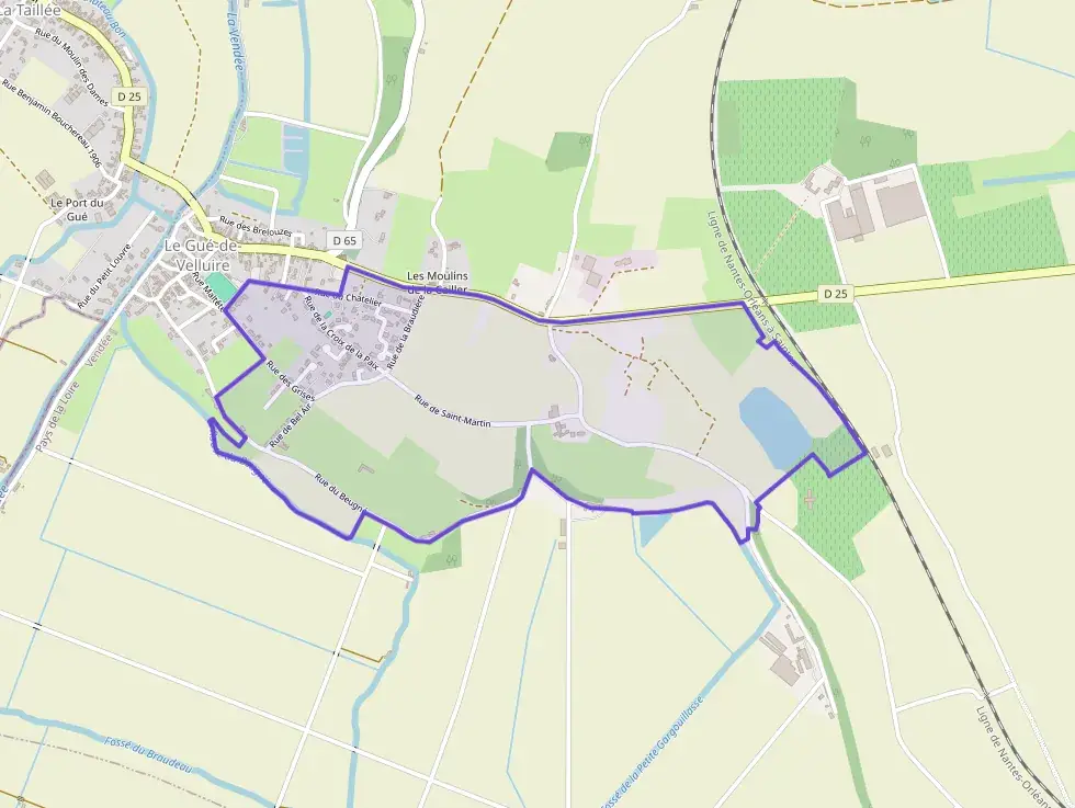 Maison 85 m² quatre pièces à vendre à Le Gué-de-Velluire