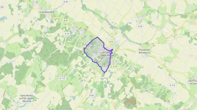 Maison 130 m² quatre pièces à vendre à La Caillère-Saint-Hilaire