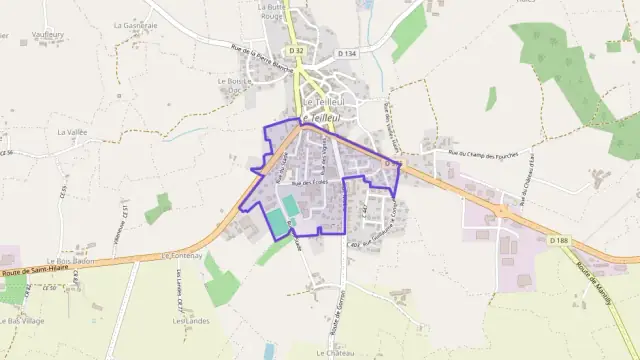 Maison 84 m² quatre pièces à vendre à Le Teilleul