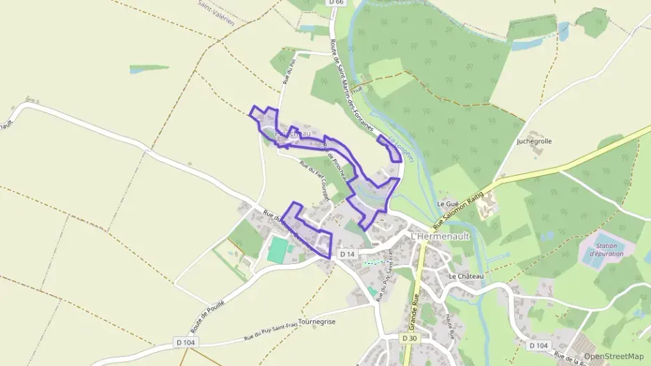 Maison 71 m² trois pièces à vendre à L`Hermenault