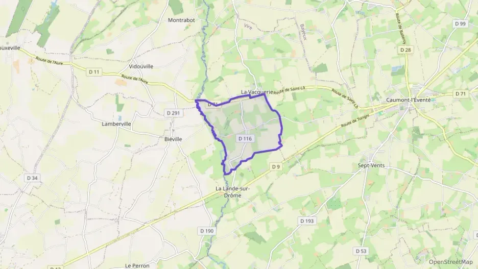 Maison 97 m² quatre pièces à vendre à Caumont-sur-Aure