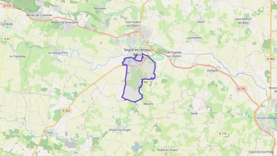 Maison 91 m² six pièces à vendre à Segré-en-Anjou Bleu