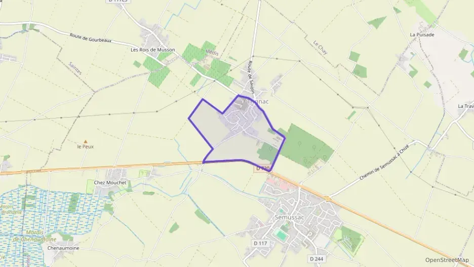 Maison 85 m² cinq pièces à vendre à Semussac