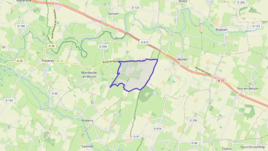 Maison 70 m² quatre pièces à vendre à Mandeville-en-Bessin Maison 70 m² quatre pièces à vendre à Mandeville-en-Bessin