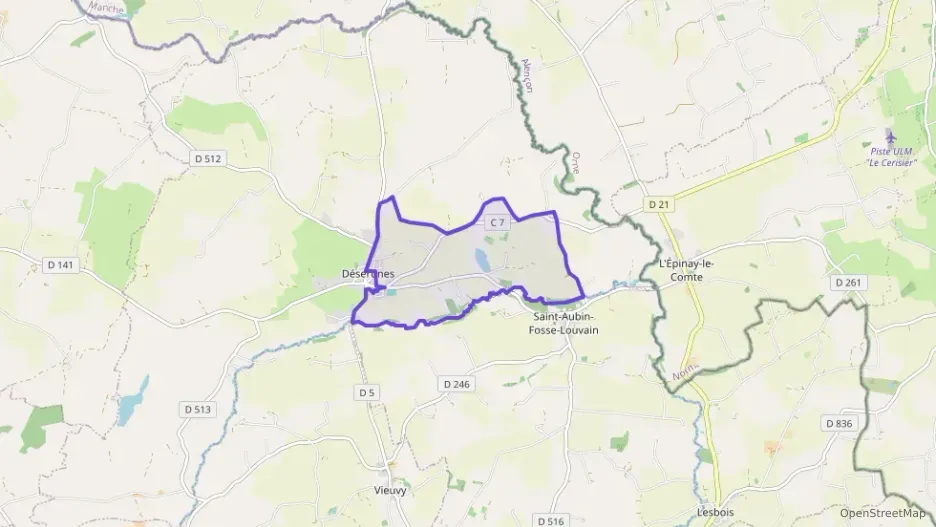 Maison 112 m² cinq pièces à vendre à Désertines Maison 112 m² cinq pièces à vendre à Désertines